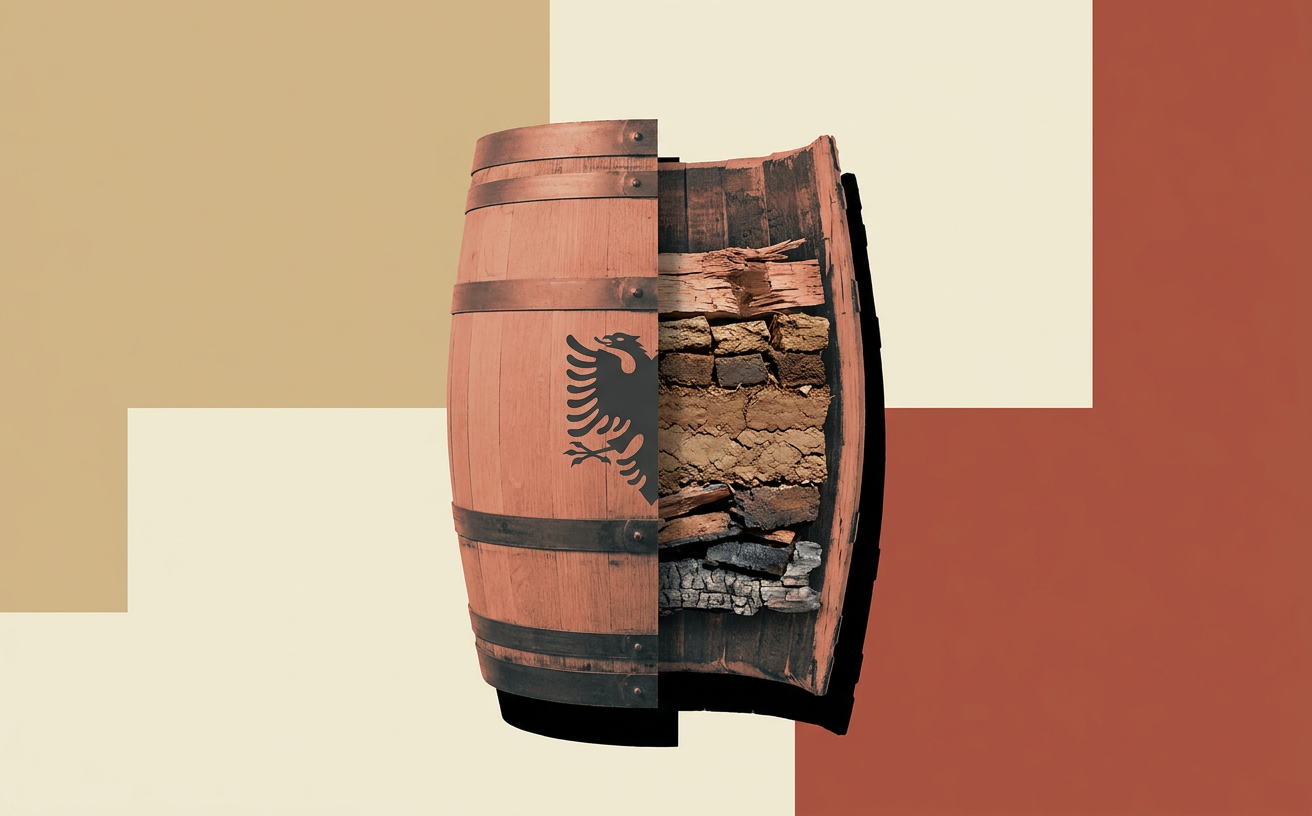 Composición editorial inspirada en The Balvenie DoubleWood 12 años