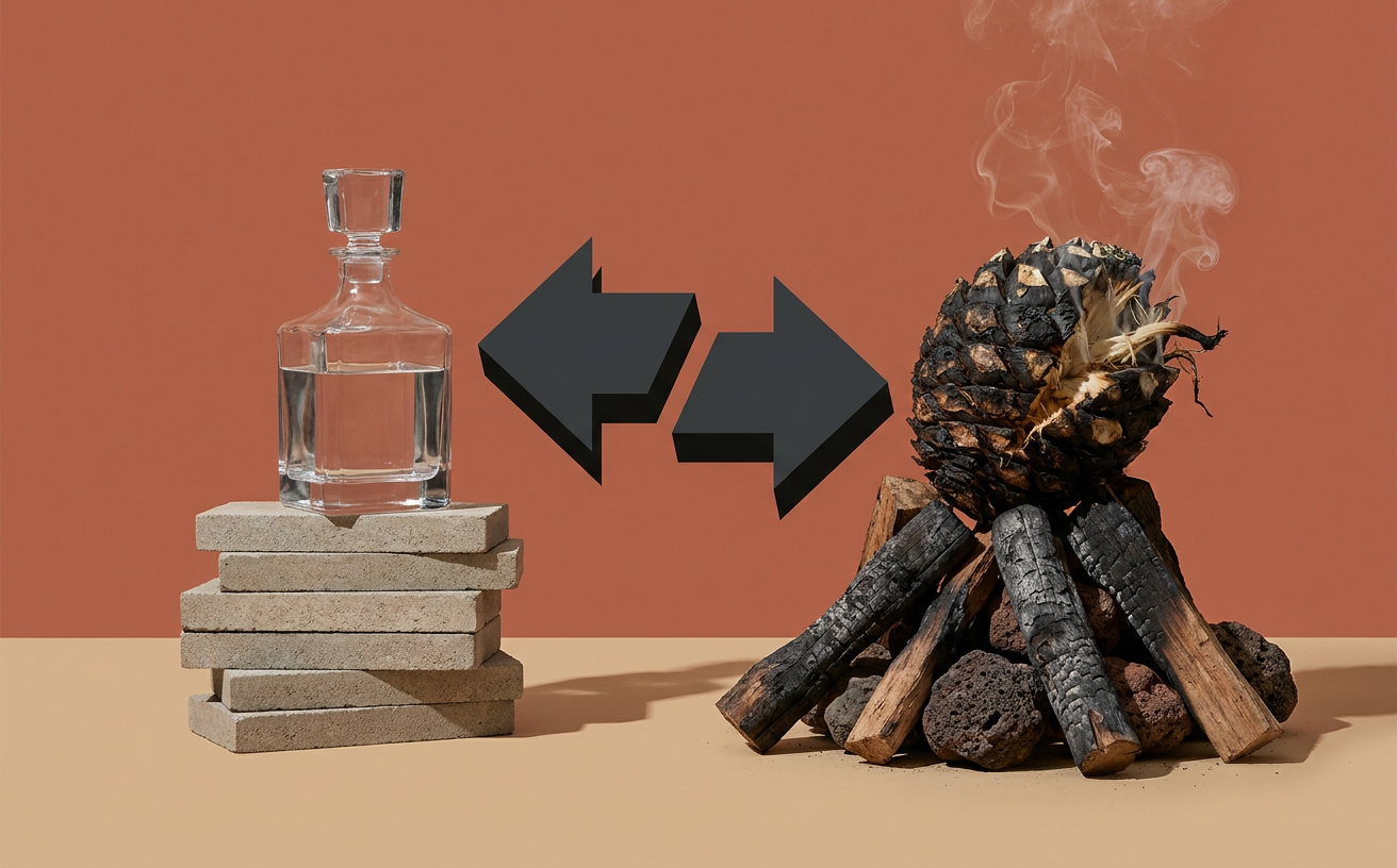 Tequila y mezcal: diferencias de origen, agave y elaboración