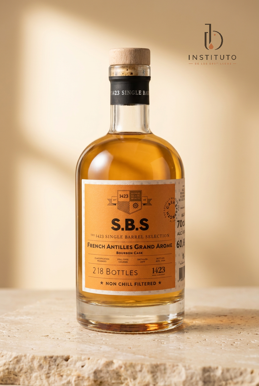 1423 S.B.S French Antilles Grand Arome (Single Barrel Selection, Bourbon Cask)